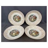 Stetson George & Martha Washington 22KT Gold Bowls