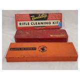 (3) Vintage Gun Cleaning Kits Including Outers