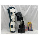 Assorted Health/Rehab Items in 16.5x19x12ï¿½ Tote