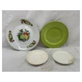 Assorted Glass Plates