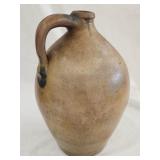 Antique Primitive Stoneware Jug 12'Hx8'D