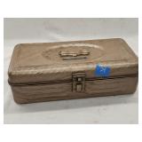 Vintage Unmarked Union Metal Tackle Box