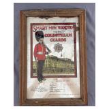Coldstream Guards Recruitment Decorative Mirror
