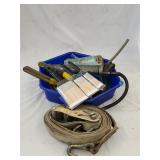Maintenance Lot Including Vintage Sharpening Stone