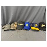 Assorted Baseball Caps in Tote