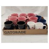 Flat of Coffee Mugs Including (6) Tulip Mugs