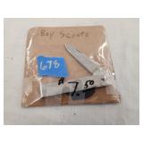 Boy Scouts Folding Pocket Knife
