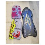 (2)Aerial Body Boards & (1)Whamo Snow Board