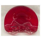 Unmarked Murano Art Glass Ashtray Bowl