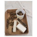 Brass Casings Including TW44, Remington. 222, Sako