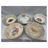 5 Assorted Bowls - Around 9ï¿½ Diameter Each