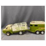 Nylint ï¿½Sears Farmsï¿½ Stake Truck & Horse Trailer