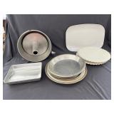 Angel Food Cake Pan, Pie Pans, Serving Trays