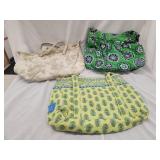 (3) Vera Bradley Handbags