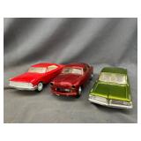 3 Model Cars (Damaged/ Missing Pieces) & Parts