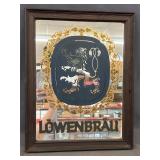 Lï¿½wenbrï¿½u Beer Advertising Mirror
