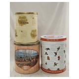 (3)Tins Including Schwans