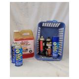 Maintenance Liquids & Basket