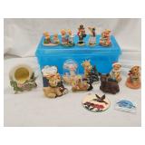 Home Decor Lot Including Avon & Precious Moments