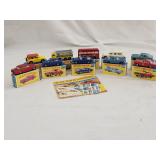 (10)pc Matchbox Lot w/ Collector's Catalog
