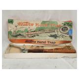 Vintage Western Hand Trap