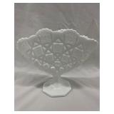 Westmoreland Milk Glass Fan Vase