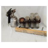 Metal Spray Gun & Hardware Organizer