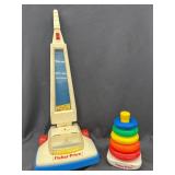 Fisher Price Vacuum Cleaner & Rock-A-Stack