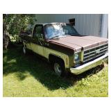 1977 Chevy c10 bonanza non running