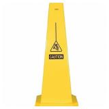 (3) Slippery Polypropylene Cone Floor Sign