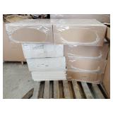 7 boxes of ceiling tile assortment
