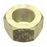 (8)Hex Nut 1 3/4'-12 Thread, 2 5/8'Wx1.5'H Steel