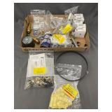 Assorted Hardware, Blades, Lubricant in Box