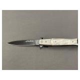 Milano Stiletto Spring-Assisted Pocket Knife