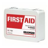 (4)New First Aid Kit/Housing 86 Components, Metal