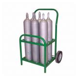 SAFTCART Medical Cylinder Cart: 250 lb