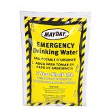 (100)pouches Mayday Emergency Drinking Water 4oz