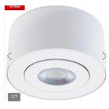 New Peek LED 4.88 inch White Flush Mount