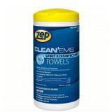 (12)New ZEP Disinfecting Sanitizing Wipes Lemon