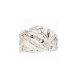 Cleaning Rags, TShirts, Reclaimed White, 25 lbs.