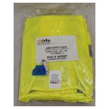 (6)New Ansi Safety Vest 44'-58' L/XL