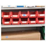 (10) SSI Schafer Plastic Stacking Bins 9'ï¿½6'ï¿½4.75'