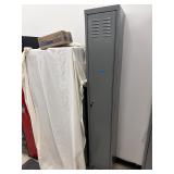 Metal Locker Single Door Has Some damage