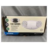 Compass CU2 Black  2-Light LED Emergency Light