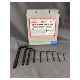 Hex Keys from 3/16ï¿½ to 1/2ï¿½ & Case