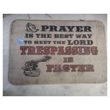 Graphic floor mat 27' x 14'