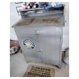 Metal work stand cabinet 36' x 25' x 51'