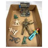 Action Figure Toy assortment 1 5/8ï¿½, 3.5ï¿½ &