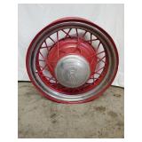 1930's Ford spoke 16' rat rod wheel
