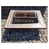 Outside fire pit 39' x 28' x 16'